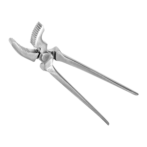 Sillín Clavo Clincher Steel Farrier ToolNueva llegada Heavy Duty Farrier Hoof Clincher Premium Steel Horse Hoof Care Tool - Product Image 1