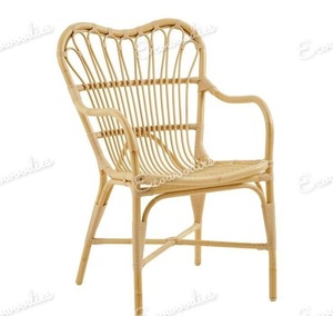 เก้าอี้รับประทานอาหารหวายไม้ไผ่หรูหราแบบโบราณสำหรับห้องรับประทานอาหารร้านอาหารคาเฟ่โรงแรมเฟอร์นิเจอร์หวายทออย่างยอดเยี่ยมและเรียบง่าย - Product Image 6