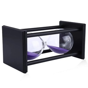 H.M.A Handicrafts Vintage Brass <b>Sand</b> <b>Timer</b> With Blue <b>Sand</b> Beautiful <b>Sand</b> <b>Timer</b> - Product Image 1