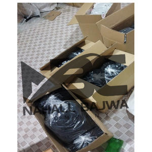 Guantes de trabajo de algodón negro de alta calidad para hombre, tamaño XL, tejidos a mano, duraderos, impermeables, antideslizantes, guantes protectores de seguridad, precio - Product Image 4