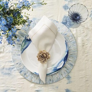 En gros Boho Rond Nacre Napperon Accessoire pour Cuisine Fournitures Vietnam Emballé dans Carton - Product Image 2