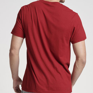 Vente en gros de t-shirts 100% coton pour hommes avec logo imprimé personnalisé coupe régulière grande taille tissu tricoté de haute qualité - Product Image 4