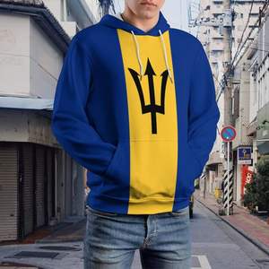 เสื้อกันหนาวมีฮู้ดสำหรับผู้ชาย, 500gsm ผ้าฝ้าย100% น้ำหนักมากปักโลโก้ที่ดีที่สุดมีฮู้ดพิมพ์ลายสกรีนลายออกแบบได้ตามต้องการ - Product Image 4