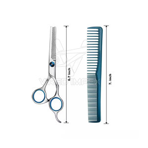 กรรไกรซอยผมดีไซน์ล่าสุด สีตามสั่ง ราคาประหยัด สำหรับตัดผม - Product Image 1