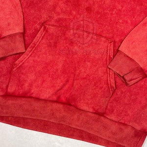 Meilleurs sweats à capuche pour hommes, hiver, délavés à l'acide, effet usé, en polaire, écologiques, haute qualité, séchage rapide, motif uni, polyester/coton, prix bas - Product Image 6
