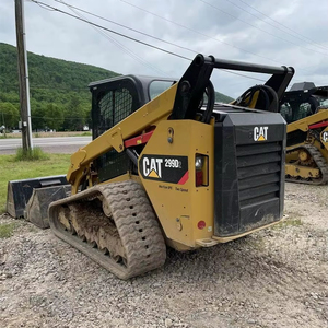 Venta caliente CAT 299D2 Minicargador usado 3ton Mini Original American Hydraulic Crawler Loaders para la venta - Product Image 4