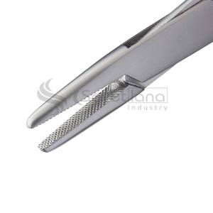 Castroviejo Professional Medical & Veterinary Needle Holder High-Precision Surgical <b>Tool</b> Manual Locking <b>Mechanism</b> Instrument <b>Set</b> - Product Image 3