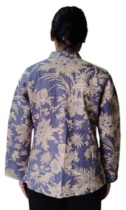 เสื้อแจ็คเก็ตผ้าฝ้ายแบบกลับด้านได้เสื้อโค้ทแบบพลิกกลับได้