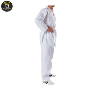 Vêtements de sport de taekwondo unisexe en tissu doux pour adultes Ensembles de kimono de jiu jitsu respirant pour des performances de confort - Product Image 2