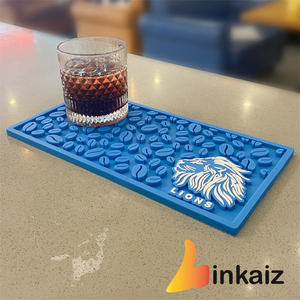 Silicone <b>bar</b> <b>mat</b> versatile use for <b>bars</b> cafes and home kitchens durable surface easy to clean heat resistant design for service - Product Image 4