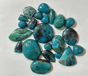 หินคริสโซโคลล่าอัญมณีธรรมชาติคุณภาพสูงหินคริสตัลสำหรับบำบัดเครื่องประดับ - Product Image 3