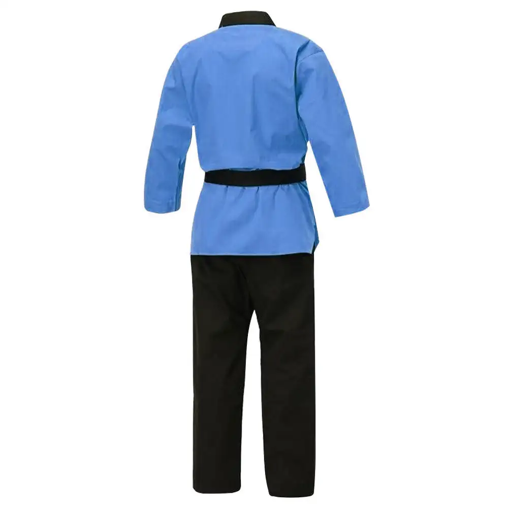 Trajes de karate de artes marciales de la mejor calidad al por mayor, uniforme de karate para adultos y niños