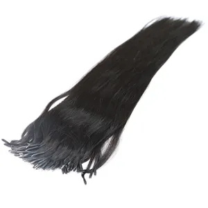 Best Raw Vietnamese Human Hair Extensions Natural Color 1B Nano Ring Straight With Standard Double Drawn From Luxshine Hair