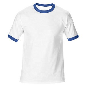 เสื้อยืดผู้ชายผ้าฝ้าย100% ใส่ได้ทั้งชายและหญิงเสื้อแขนสั้นสองสีโทนเหมาะกับชายและหญิง - Product Image 5