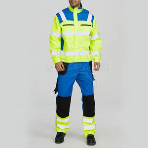 Traje de Seguridad para Exteriores de Alta Resistencia con Cierre Frontal y Tela Suave, con Costuras Duraderas - Product Image 2