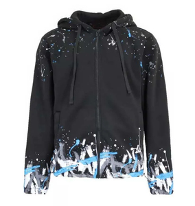 Ensemble survêtement ample et léger en polyester/coton imprimé pour homme, taille plus, 2026, deux pièces, pantalon de jogging et sweat-shirt à capuche, hiver - Product Image 2