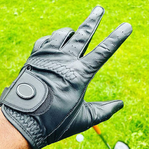 Guantes de golf de cuero Cabretta blanco de la mejor calidad, tela transpirable, logotipo personalizado, Material suave, guantes de golf de piel de oveja duraderos - Product Image 3