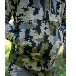 Sweat à capuche Cool Touch - Liquidation Sweat à capuche camouflage de chasse à fermeture éclair quart de tour Léger Sweat à capuche camouflage de chasse personnalisé pour homme Stealth - Product Image 3