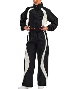 Polyester Material Lightweight Quickdry Windbreaker Tracksuit For Women Customised Logo Printing Windproof OEM Service 2026 - Product Image 2
