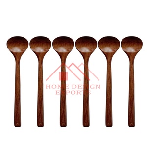 Handmade Wooden Spatula <b>Spoon</b> for Tableware Usage Latest Design Wooden Personal Wooden <b>Salad</b> <b>Spoon</b> for Travel Use Best Selling - Product Image 2