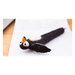 Pena Desain Burung Penguin Lucu Pena Hewan Karakter untuk Hadiah Anak Perempuan Laki-laki Anak-anak Penutup Pensil Mainan Menyenangkan dengan Harga Terbaik