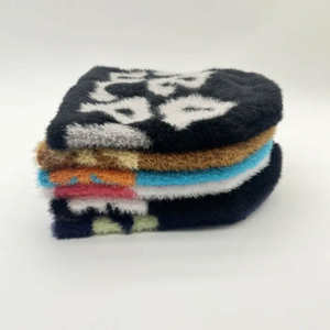 Confortable hiver chaud plaine doux élastique Mohair bonnet casquettes 2025 nouveau Style à la mode Mohair bonnet casquettes et chapeau - Product Image 4