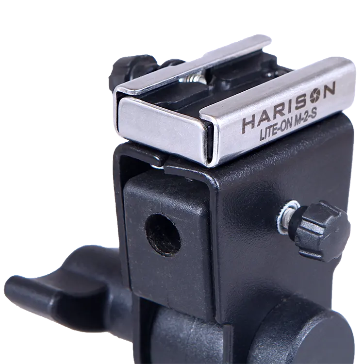 En çok satan Premium kalite Harison lite-on M2S fotoğraf şemsiye kelepçe Canon Nikon Godox yanıp söner