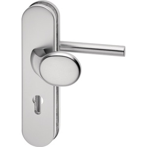 Schutzgarnitur Logo 8743/0292 Aluminio F1 92 mm 65-75 mm EDI Suministros para Cerrajería - Product Image 1