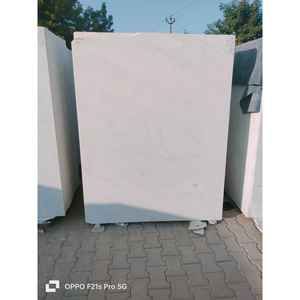 Ambaji แผ่นหินอ่อนแคลเซียมแข็งสีขาวที่เหนือกว่าการออกแบบที่ทันสมัยพื้นผิวขัดเงาขัดเงาสำหรับการตกแต่งภายในโรงแรมวิลล่าอพาร์ทเมนท์1ปี - Product Image 3