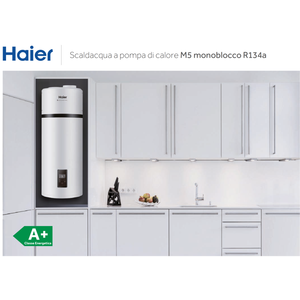 Chauffe-eau à pompe à chaleur monobloc Haier HP80M5 80 litres R134 A+ - Product Image 5