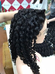 Tóc Giả 13X6 Ren Phía Trước Đẹp Tóc Thật Sóng Sâu Mềm Mại Bán Sỉ Từ Nhà Máy 100% Màu Tự Nhiên - Product Image 6