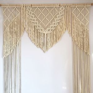 Beautiful Boho Macrame Wedding Backdrop Exquisite Bohemian <b>Decor</b> for <b>Wall</b> Decorations - Product Image 1