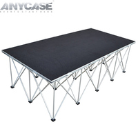 Escenario de aluminio OEM de alta calidad para eventos portátil 12x12 Escenario móvil