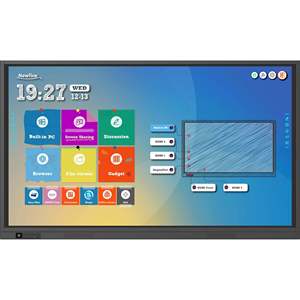 Écran tactile interactif plat 4K 120Hz de 75 pouces noir, accessoires interactifs intelligents - Product Image 2