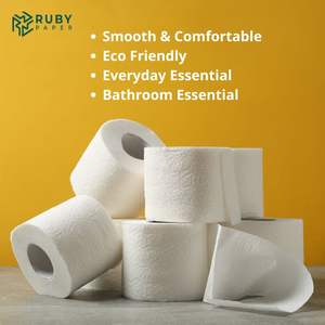 Wholesale <b>Toilet</b> Paper <b>3Ply</b> Soft Paper Stable Quality for Hotels Resorts and Service Apartments - Product Image 5