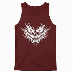 Camiseta sin mangas clásica acanalada para hombre, hecha con suave y transpirable spandex/poliéster para una capa base diaria cómoda y confiable. - Product Image 1