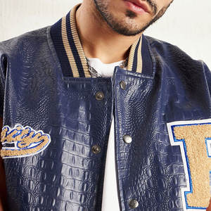 Veste de motard en cuir à col montant de qualité supérieure pour hommes, design respirant pour l'hiver, fabricant de gros du Pakistan - Product Image 6