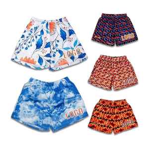 Double Layer Custom Sublimation Plain 100% Polyester Street Wear <b>Short</b> <b>5</b> <b>Inch</b> <b>Inseam</b> Gym Blank Basketball Custom Mesh <b>Shorts</b> - Product Image 1