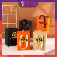 Boîtes d'emballage rigides en papier kraft biodégradable recyclable personnalisées pour les soins de la peau, le sérum, le vernis à ongles, la crème pour le visage - Certifié ISO 9001