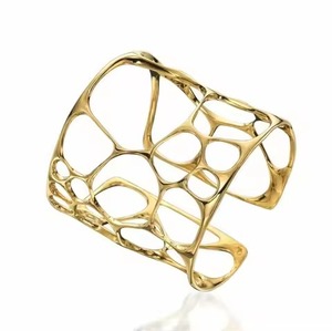 Porte-ronds de serviette en métal doré luxueux Restaurant Hotel Party Home Decor pour les mariages - Product Image 3