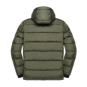 Chaquetas acolchadas con estilo para hombre, abrigo largo con capucha de invierno, abrigo térmico grueso y ligero para exteriores - Product Image 4