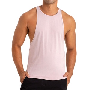 Camiseta sin Mangas Personalizada de Fabricante OEM, Corte Regular, Transpirable, Ecológica, de Poliéster/Algodón, Estilo Urbano, para Gimnasio - Product Image 1