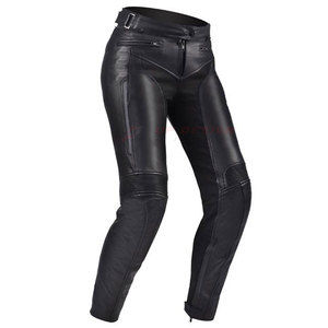 Servicio OEM, MOQ Bajo, Pantalones de Motocicleta de Cuero para Mujer, Hechos a Medida, Transpirables, de Alta Calidad, Último Diseño para Venta en Línea - Product Image 5