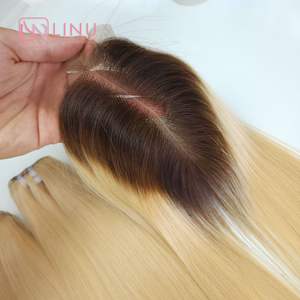 Paquetes de cabello humano crudo recto de hueso vietnamita con cierre 100% cabello humano a precio mayorista - Product Image 6