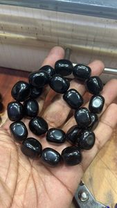 กำไลข้อมือคริสตัลออบซิเดียนธรรมชาติคุณภาพสูงสำหรับผู้ชายผู้หญิงสร้อยข้อมือคริสตัลหินธรรมชาติพลังบำบัด - Product Image 3