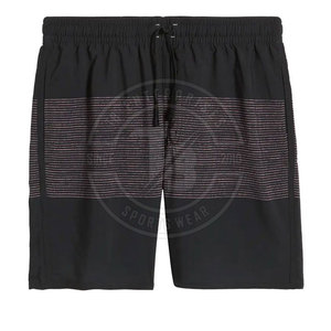 Shorts de Baño Casuales de la Mejor Calidad, 100% Algodón, Cintura Media, Secado Rápido, Transpirables, para Uso Diario, Diseño Sólido, Cierre con Cordón - Product Image 6