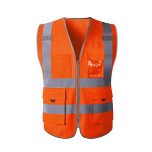Chaleco DE SEGURIDAD personalizado, malla transpirable, fluorescente, características reflectantes, ropa de trabajo, seguridad reflectante, logotipo personalizado - Product Image 2