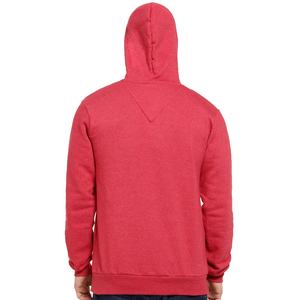 เสื้อสวมหัวมีฮู้ดสำหรับผู้ชายสีทึบแขนยาวมีกระเป๋าข้างและดีไซน์ตามสั่งขนาดใหญ่พิเศษ - Product Image 4