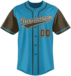 Uniforme de baseball pour hommes de haute qualité avec logo personnalisé, vente chaude, polyester/coton, séchage rapide, logo personnalisé - Product Image 6