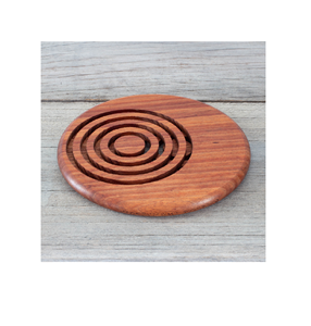Dessous de plat en bois personnalisés best-seller Cuisine Bois d'acacia massif naturel Dessous de plat pour marmite prix vente en gros - Product Image 2